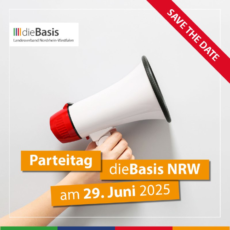 Parteitag dieBasis NRW – SAVE THE DATE
